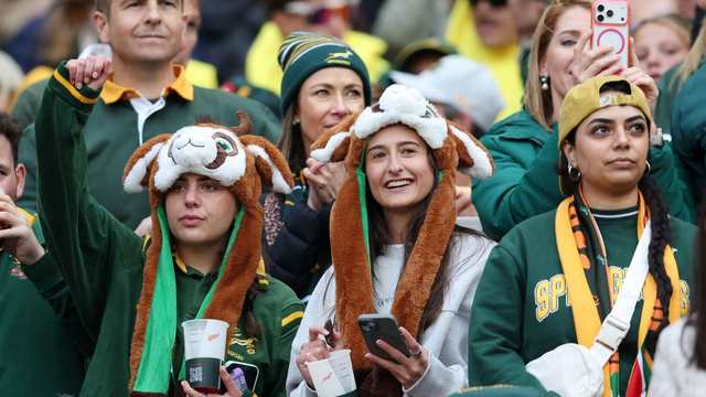 At 2am in America! Boks arrive in Baltimore to unreal scenes