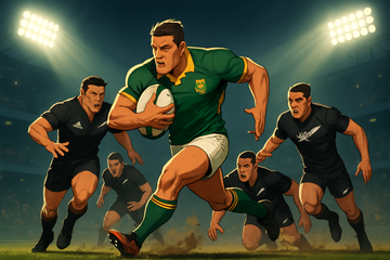 Springboks Near Historic Rugby Cap Record