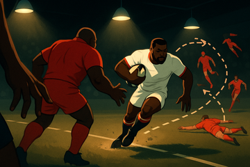 England Prop Credits Ox Nche for Rugby Rise