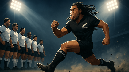 Ma'a Nonu's Solo Haka Showdown with All Blacks