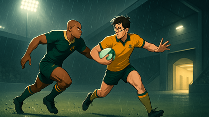 Wallabies' Harry Potter Mocks Rassie Erasmus