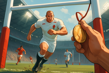 Lawrence Dallaglio Auctions 2003 World Cup Medal