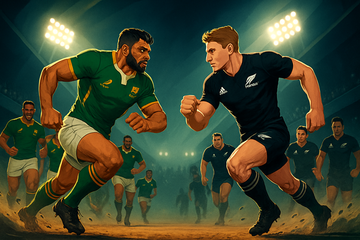 De Allende vs Barrett: Clash of Rugby Titans