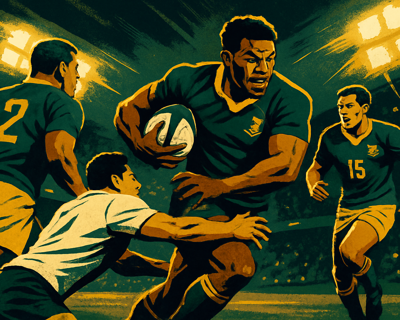 Edwill Van Der Merwe Thrives in Springbok Culture