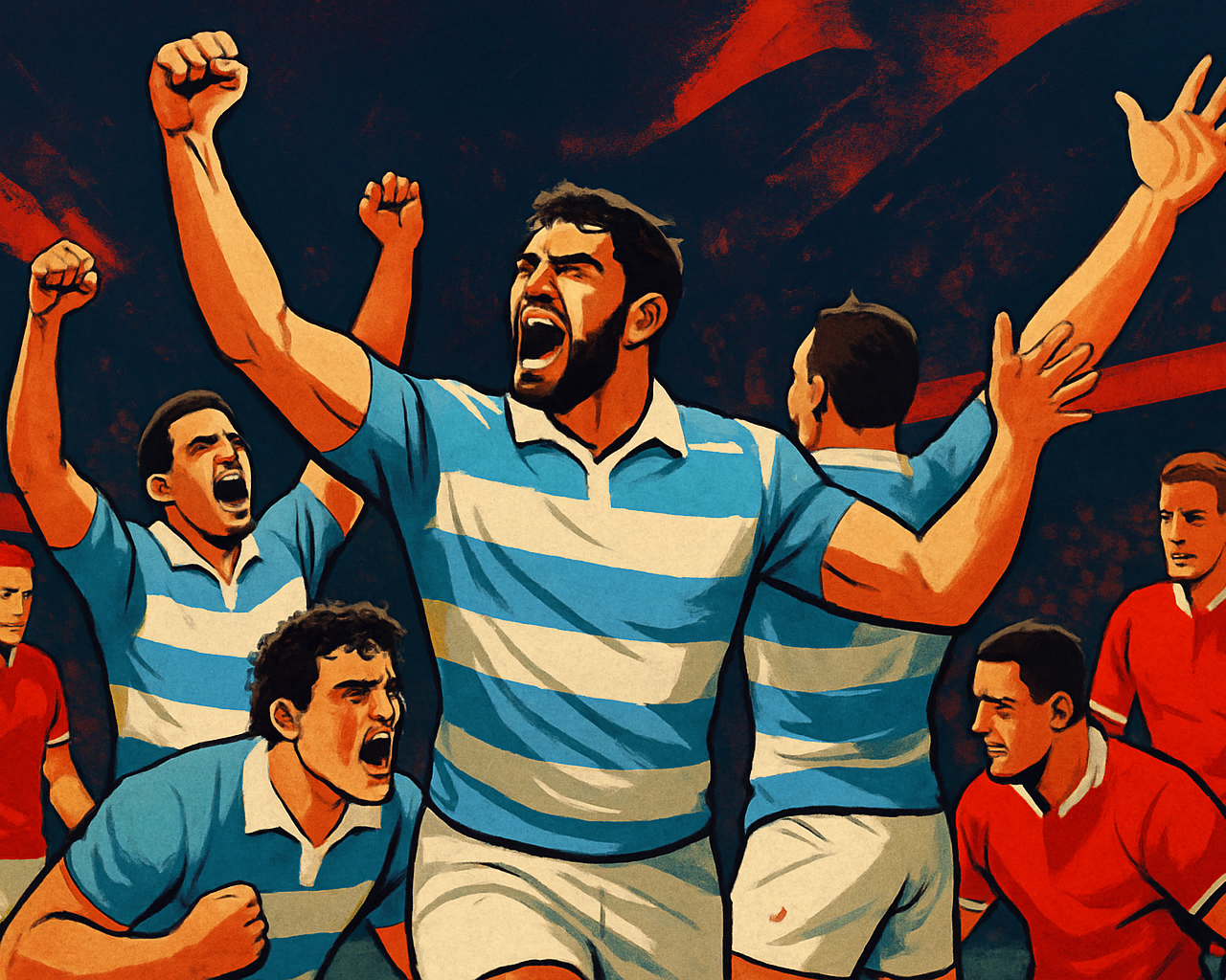 Argentina Thrashes Wales: Oviedo's Dominant Performance