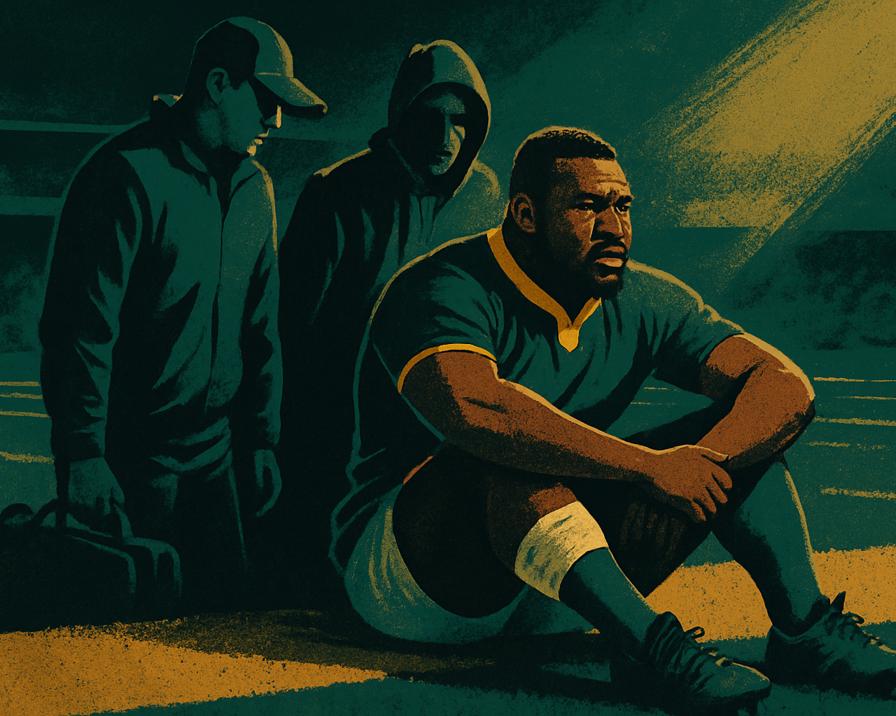 Rassie Updates on Ox Nché's Knee Injury