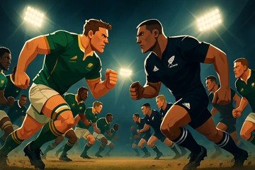 Intense Rivalry: All Blacks vs. Springboks Tour