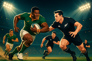 All Blacks, France Challenge Springboks; England Lags