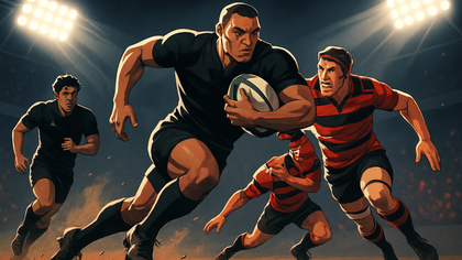 All Blacks Get Game Tips from Cape Crusaders