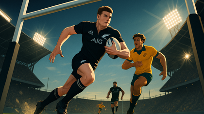 Jordie Barrett Elevates Game, Dazzles Against Wallabies