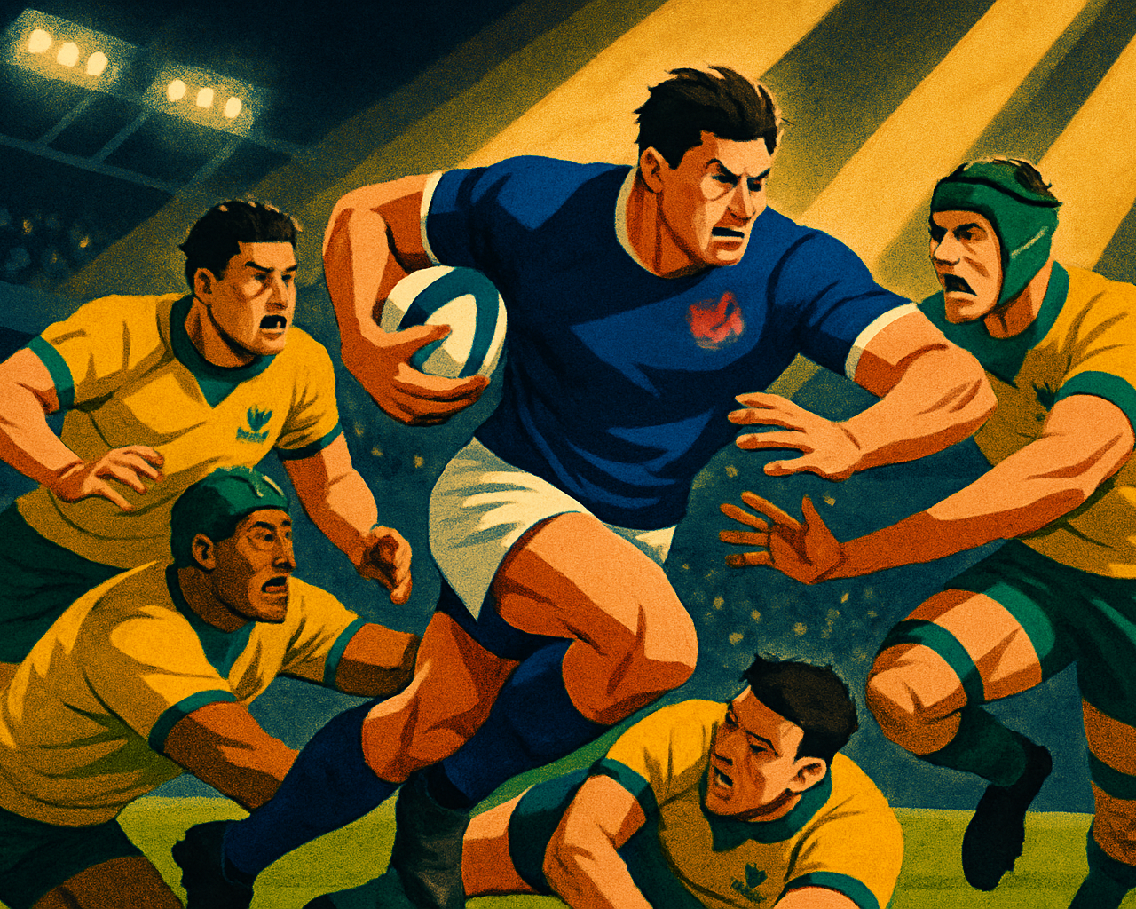 France Dismantles Australia in Dominant Victory