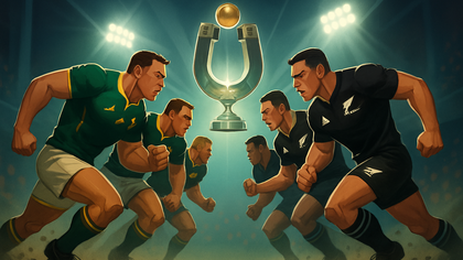 Springboks vs All Blacks: Magnetic Trophy Unveiled