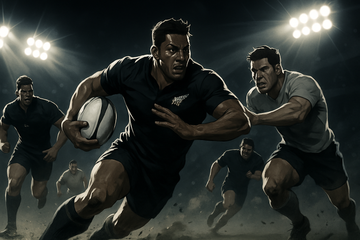 All Blacks Master Dark Arts in Rugby Duel