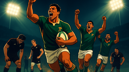 Springboks Dominate All Blacks with Power Game