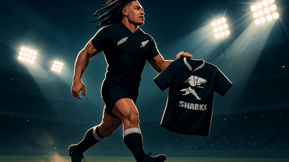 Ma’a Nonu Joins Sharks, New Logo Revealed