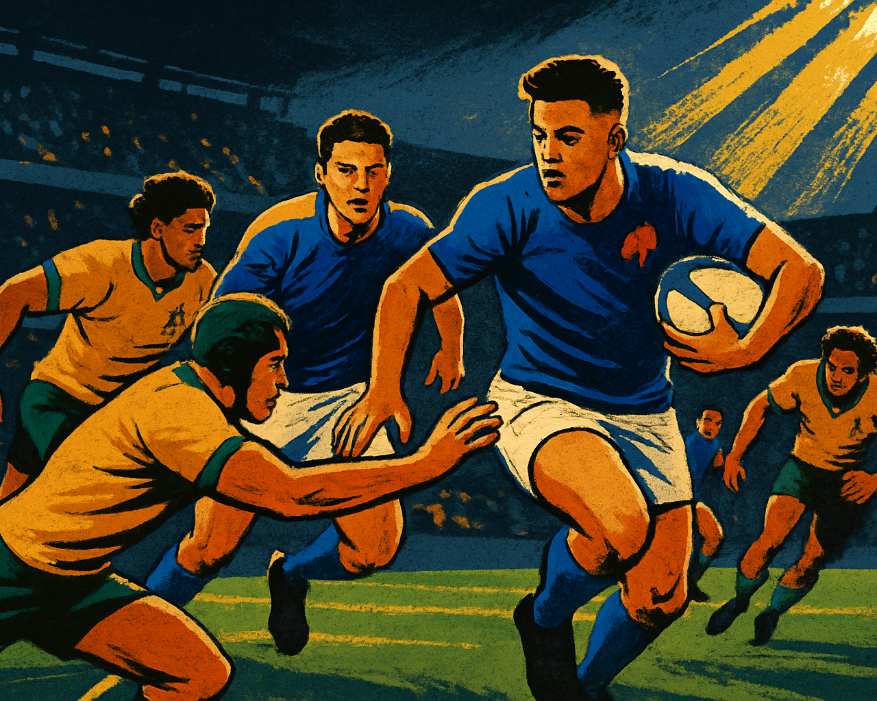 Ntamack, Jalibert Start; France Shakes Wallabies