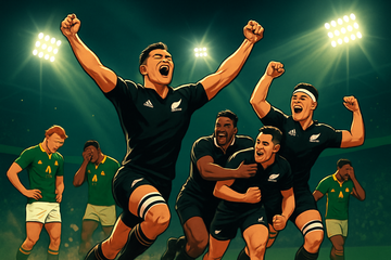 All Blacks Triumph, Springboks Struggle in Rugby Clash